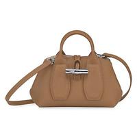 LONGCHAMP 珑骧  XS Roseau Leather top handle bag 斜挎包