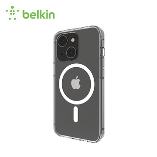 belkin 贝尔金 Apple iPhone 13mini 专用 MagSafe 抗菌磁吸透明手机壳  iPhone手机壳