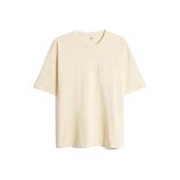 Gap 盖璞 男女款圆领短袖T恤 699888 米黄色 M