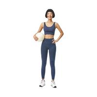 MOLY VIVI 魔力薇薇 女士高弹打底裤 ML0089 牛仔蓝