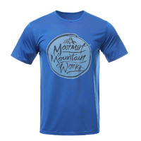 Marmot 土拨鼠 男子运动T恤 S44205-2200 古典蓝 S