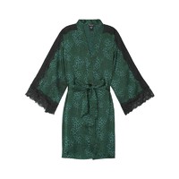 VICTORIA'S SECRET 维多利亚的秘密 女士睡袍 11179102 墨绿色 S