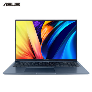 ASUS 华硕 无畏16 2022 12代酷睿i5标压 16英寸大屏轻薄高性能办公网课笔记本电脑(i5-12500H 16G 512G 莱茵护眼)蓝