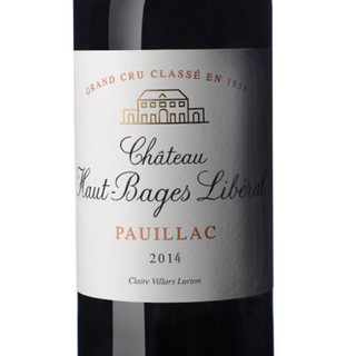 Chateau Haut-Bages Liberal奥巴里奇酒庄正牌 干红葡萄酒  2014年 750ml单支装