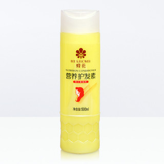 BEE&FLOWER 蜂花 柔顺营养护发素 500ml