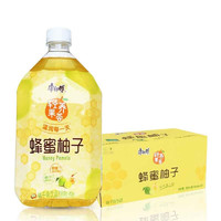 康师傅 轻养果荟 蜂蜜柚子饮品 1L*8瓶