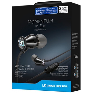 SENNHEISER 森海塞尔 MOMENTUM In-Ear 安卓版 入耳式有线耳机 黑铬色 3.5mm