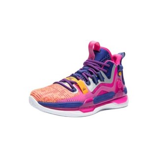 361° AG1 三态 男子篮球鞋 572111110 粉色/紫色 46