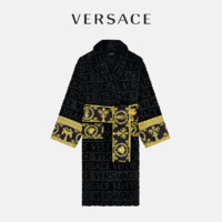 VERSACE/范思哲男女情侣2022新款家居棉质Baroque浴袍