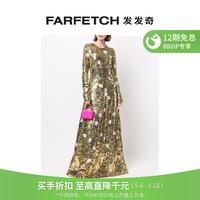 Giambattista Valli女士亮片花卉礼服FARFETCH发发奇