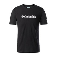 Columbia 哥伦比亚 男子运动T恤 JE1586-010 黑色 L