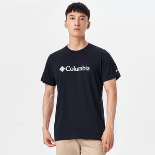 Columbia 哥伦比亚 男子运动T恤 JE1586-010 黑色 XXL