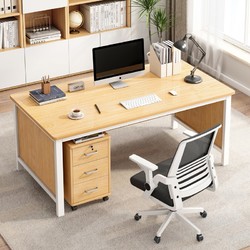 SHICY 实采 新品办公桌椅组合套装办公室桌子简约现代家用电脑台式桌简易员工书桌
