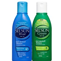 Selsun blue 洗发水套装 (清爽控油200ml+滋养修护200ml)