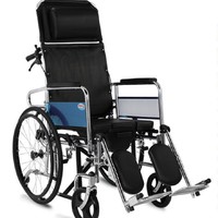 PHOENIX 凤凰 607GCJ 轮椅 平躺皮革护理型带便盆