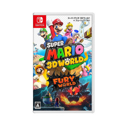 Nintendo 任天堂 Switch游戲 超級馬里奧3D世界+狂怒世界 中文