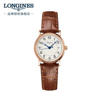 LONGINES 浪琴 瑞士手表 经典复刻 机械皮带女表 L42678732