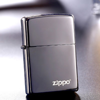 ZIPPO 之宝 打火机正版冰面经典简约Zippo商标生日