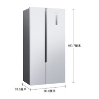 SUPER会员：SIEMENS 西门子 KX50NA20TI 风冷对开门冰箱 501L 白色