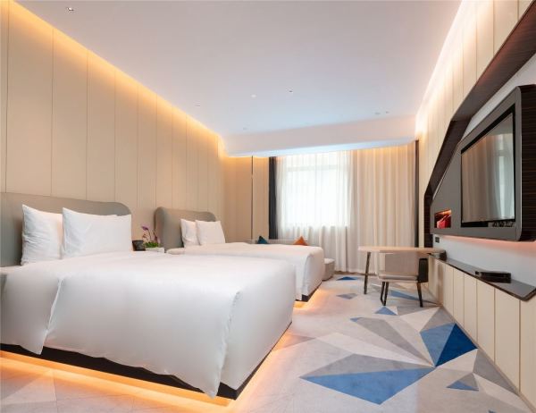 市中心高性价比品质酒店南宁k国际酒店高级大床房3晚含双早可拆分