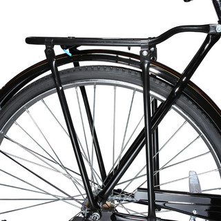 PHOENIX 凤凰 城市自行车 ZA-42 黑色 28英寸 单速