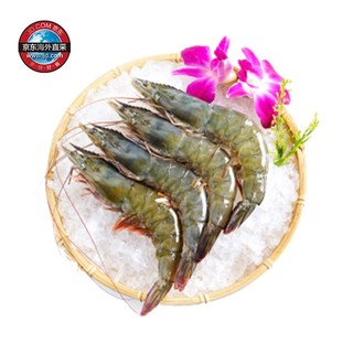 京东生鲜 活冻白虾/女王虾（巨型限量款）1.8kg 32-40只/盒 礼盒装 海鲜水产
