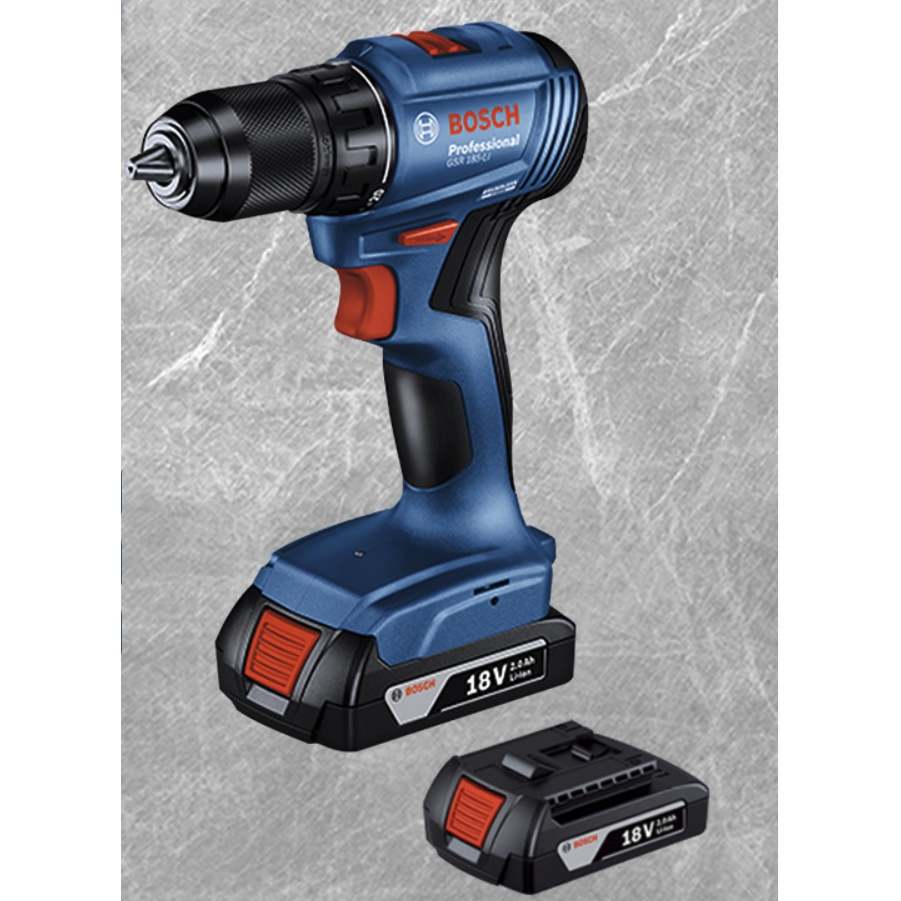 bosch 博世 gsr 185-li 18v无刷锂电起子机充电手电钻螺丝刀(含2.