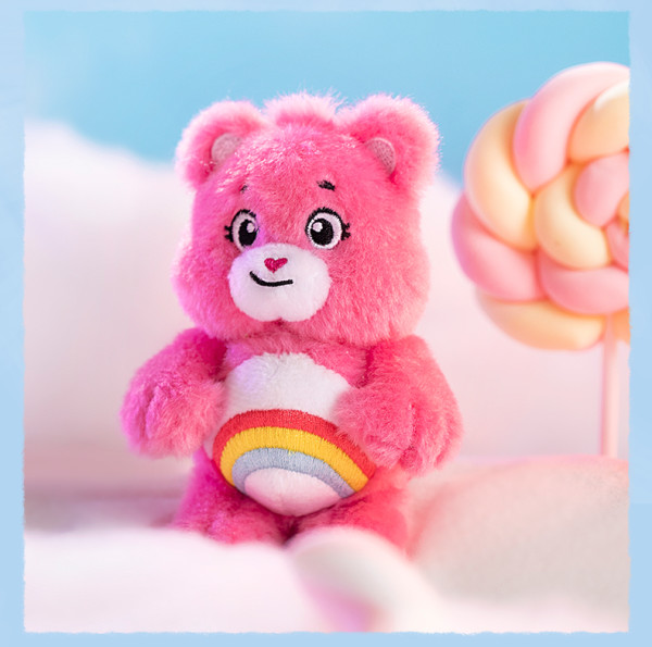 popmart泡泡玛特爱心熊系列毛绒挂件盲盒