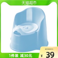 Babyhood/世纪宝贝 儿童坐便器马桶男女宝宝适用6个月以上-3岁 天蓝色