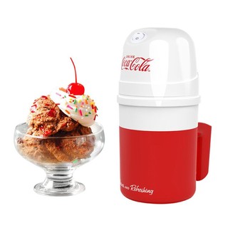 Nostalgia Electrics FFT100 冰淇淋机 红白配色 可口可乐联名款
