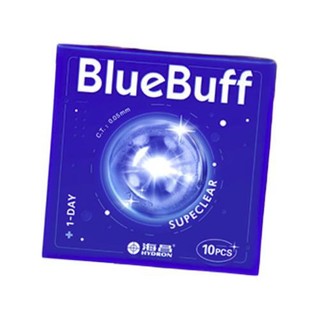 HYDRON 海昌 日抛BlueBuff软性亲水接触镜 30片 400度