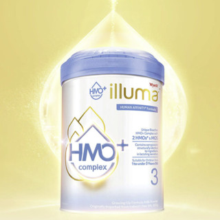 illuma 启赋 HMO+系列 幼儿奶粉 港版 3段 850g*6罐