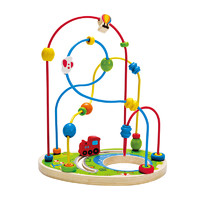 Hape宝贝乐园绕珠婴儿童益智力玩具2-3岁宝宝串珠大号男女孩复杂
