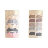 卡维瑞 收纳挂袋 80*40cm 5格+10格 米色