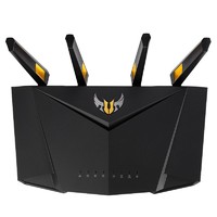 ASUS 华硕 TUF GAMING AX3000M 小旋风 双频3000M 家用千兆Mesh无线路由器 Wi-Fi 6 黑色 单个装