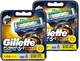 Gillette 吉列 Proglide Power 替换刀头 8个装 × 2个套装 (16个替换刀头)