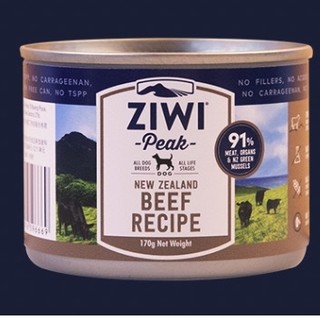PLUS会员：ZIWI 滋益巅峰 狗用主食罐头 马鲛鱼羊肉口味 170g