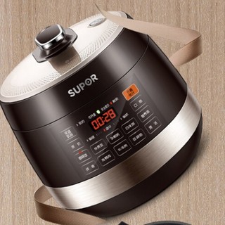 SUPOR 苏泊尔 SY-60YC8001Q 电压力锅 6L 咖啡金