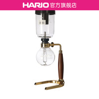 HARIO日本原装进口虹吸壶不锈钢镀金家用虹吸玻璃壶TCA