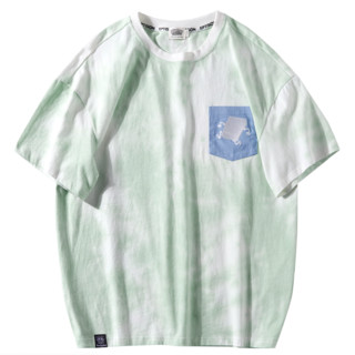EPTISON 衣品天成 X 海绵宝宝联名 男女款圆领短袖T恤 BMT023B 绿色 XL