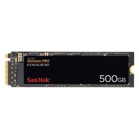 SanDisk 闪迪 至尊超极速系列 NVMe M.2 固态硬盘 500GB（PCI-E3.0）