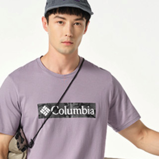 Columbia 哥伦比亚 中性运动T恤 AE0403-554 紫色 L