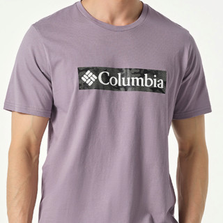 Columbia 哥伦比亚 中性运动T恤 AE0403-554 紫色 L