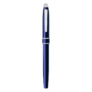 CROSS 高仕 钢笔 莎士比亚系列 XAT0176-12FS 宝石蓝白夹 0.5mm 墨水礼盒装
