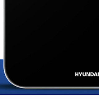 HYUNDAI 现代电器 H39 体脂秤 钢琴黑 USB充电款