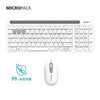 MICROPACK 迈可派克 无线键鼠套装 白色