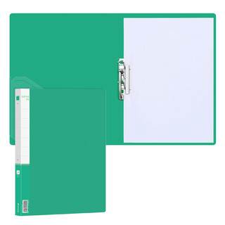 chanyi 创易 A4办公文件夹 单夹 绿色 10个装
