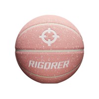 RIGORER 准者 樱花粉色篮球7号成人专用女吸湿防滑耐磨室外水泥地户外野球