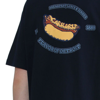 carhartt WIP 男士圆领短袖T恤 221011I 蓝色 XL