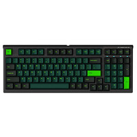 FL·ESPORTS 腹灵 FL980 98键 有线机械键盘 声波绿 凯华BOX白轴 RGB